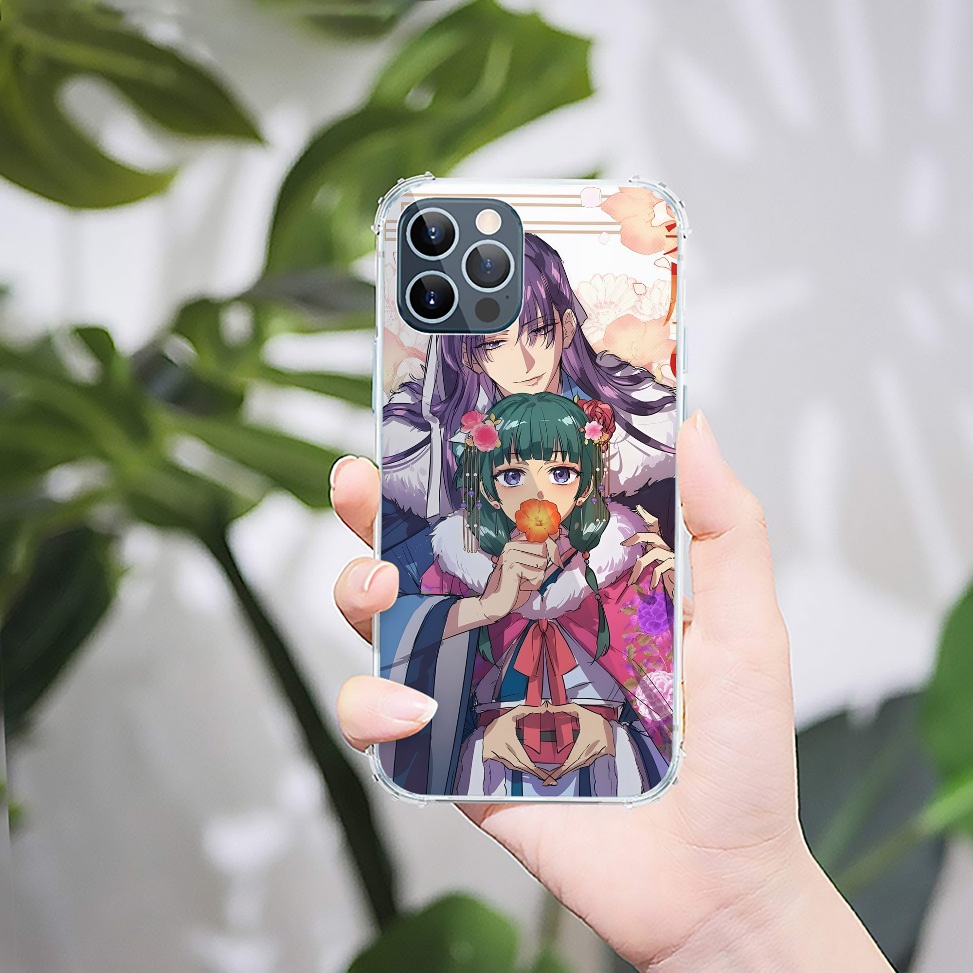 （画像用） 薬屋のひとりごと The Apothecary Diaries 【iPhone 12シリーズ対応】透明スマホケース（クリアソフトケース）